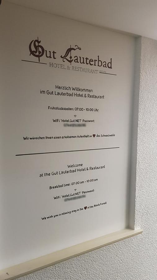 Gut Lauterbad Hotel Freudenstadt Exteriér fotografie